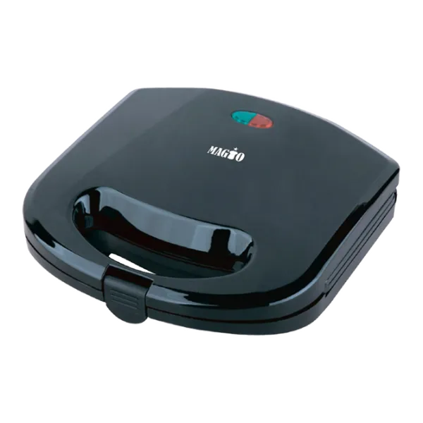 Aparat pentru sandvișuri MAGIO МG-362N 780 W/ Black photo 1