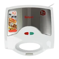 Aparat pentru sandvișuri Saturn ST-EC1081 750 W/ White