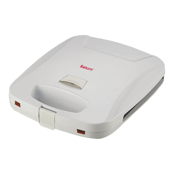 Сэндвичница Saturn ST-EC7030 1200 Вт/ Белый photo 1