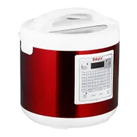 Мультиварка Saturn ST-MC9209 5 л/ 860 Вт/ Белый Красный