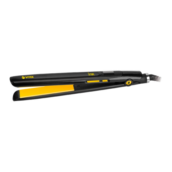 Placă de îndreptat părul Vitek VT-8400 45 W/ Yellow Black photo 1