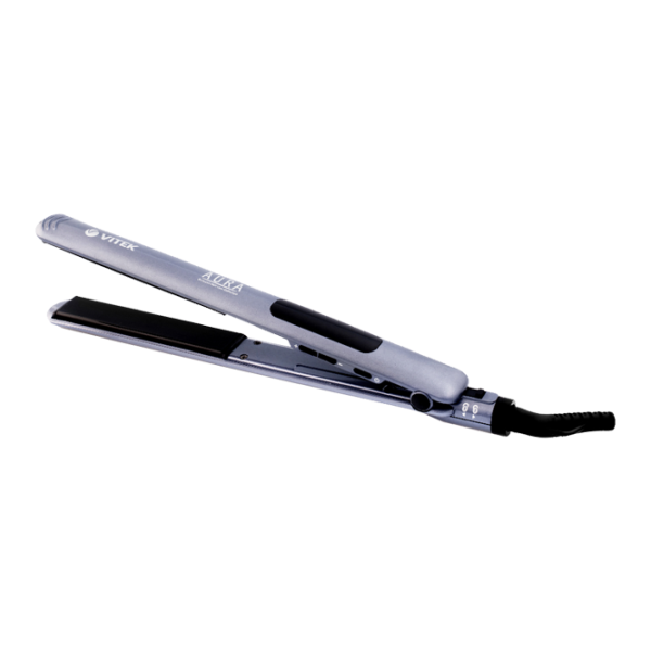 Placă de îndreptat părul Vitek VT-8401 VT 60 W/ Black Purple photo 1