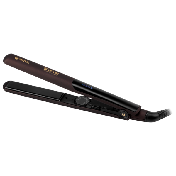 Выпрямитель для волос Vitek VT-8405 45 Вт/ Черный Коричневый photo 1