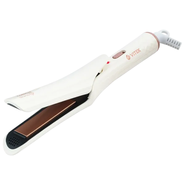Выпрямитель для волос Vitek VT-8406 25 Вт/ Розовый Белый photo 1