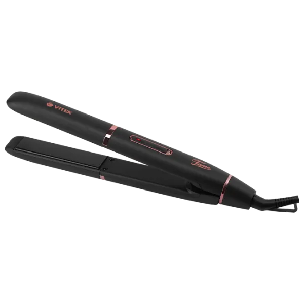 Выпрямитель для волос Vitek VT-8419 36 Вт/ Розовый Черный photo 1