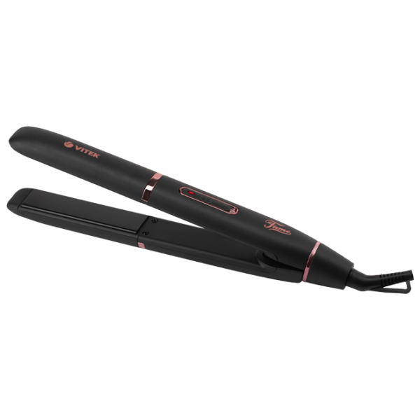 Выпрямитель для волос Vitek VT-8419 36 Вт/ Розовый Черный photo 1