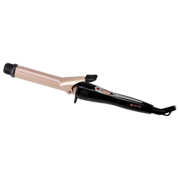Плойка Vitek VT-2508 Cilindrică/ Розовый Черный photo 1