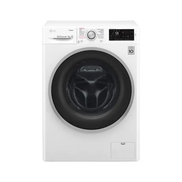 Стиральная машина с сушкой LG F4J6TG1W Полногабаритная/ 8 кг/ Белый photo 1