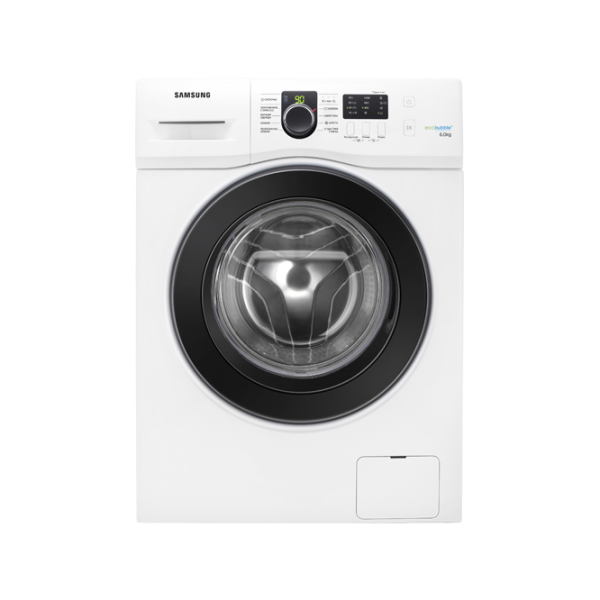 Стиральная машина Samsung WF60F1R2E2WDBY Полногабаритная/ 6 кг/ Белый photo 1