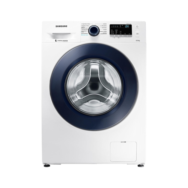 Стиральная машина Samsung WW60J30G03WDBY Полногабаритная/ 6 кг/ Белый photo 1