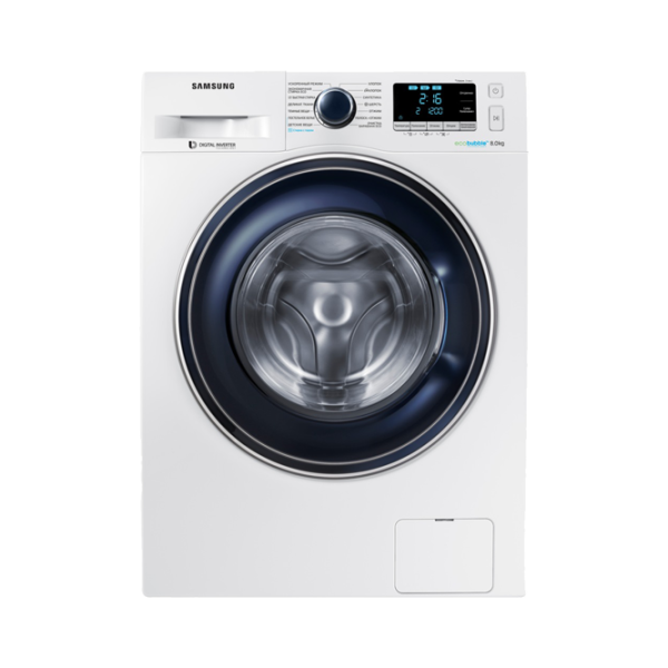 Стиральная машина Samsung WW80K62E01WDLD Полногабаритная/ 8 кг/ Белый photo 1