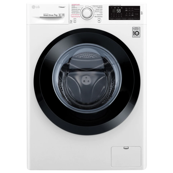 Стиральная машина LG F2J5HS6W 7 кг / 1200 об/мин / Белый photo 1