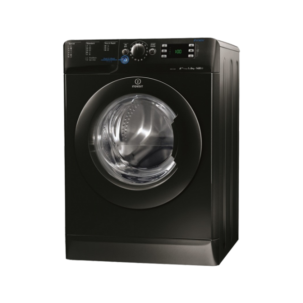 Стиральная машина Indesit XWE 81483X K EU Полногабаритная/ 8 кг/ Черный photo 1