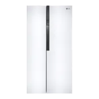 Frigider LG GC-B247JVUV Side by Side/ Beige