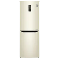 Холодильник LG GA-B379SYUL с нижней морозильной камерой 261 л / 173.7 cm / Белый