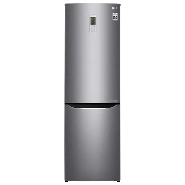 Frigider LG GA-B419SLGL cu congelator jos 302 l / 190.7 cm / Gray photo 1