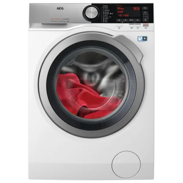 Mașină de spălat cu uscător AEG L7FEC48S 8 kg / 1400 rpm / White photo 1