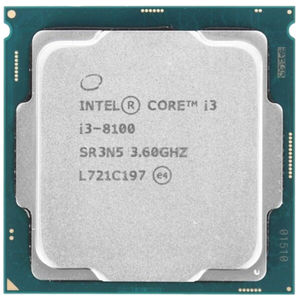 Процессор Intel Core i3-8100 Tray S1151/ 3.60 ГГц - photo 1