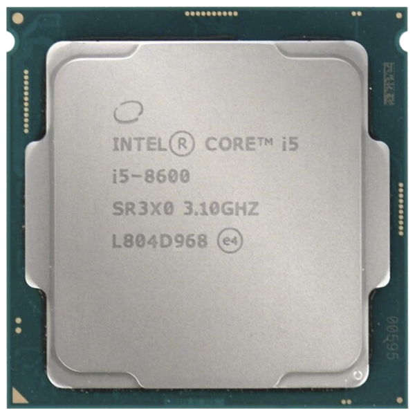 Процессор Intel Core i5-8600 Tray S1151/ 3.10 ГГц - 4.30 ГГц photo 1