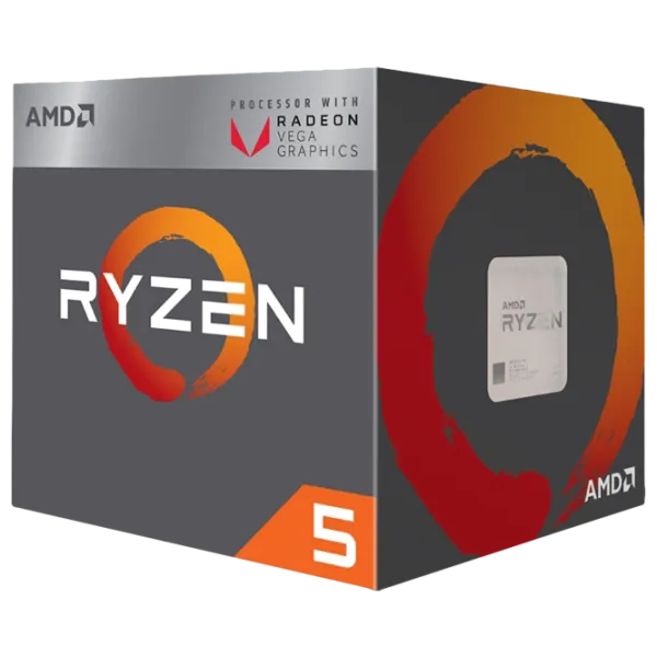 Procesor AMD Ryzen 5 Box AM4/ 3.60 GHz - 3.90 GHz photo 1