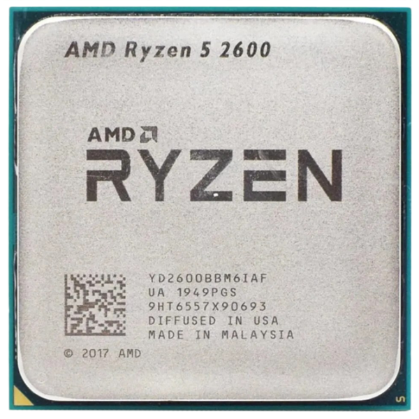 Процессор AMD Ryzen 5 Tray AM4/ 3.40 ГГц - 3.90 ГГц photo 1