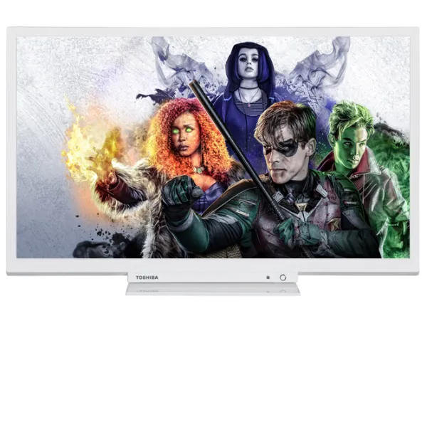 Телевизор Toshiba 24W1754DG 24"/ HD Ready/ Белый photo 1