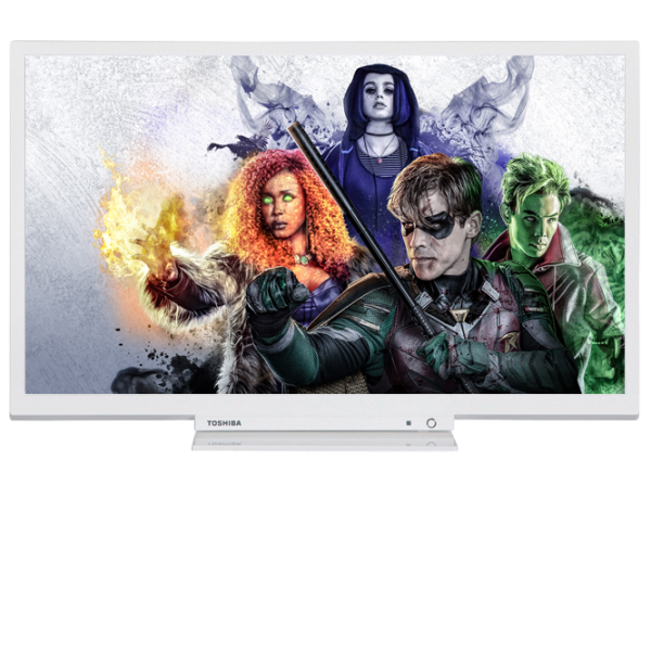 Телевизор Toshiba 24W1754DG 24"/ HD Ready/ Белый photo 1