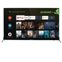 Телевизор BRAVIS 55Q5000 55"/ 4K/ Entry/ Черный