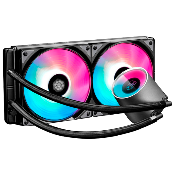 Кулер Deepcool CASTLE 240 RGB Гидродинамический/ 1800 об/ мин photo 1 Кулер Deepcool CASTLE 240 RGB Гидродинамический/ 1800 об/ мин photo 1