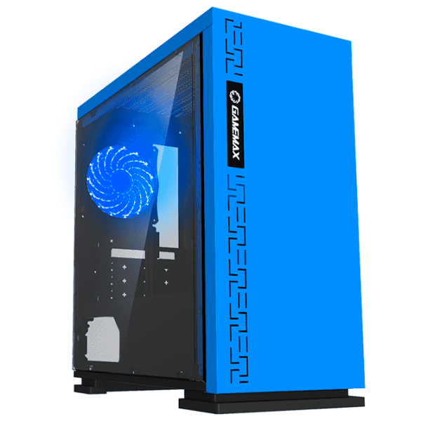 Carcasă Gamemax Expedition H605-BL Mini Tower / Blue photo 1