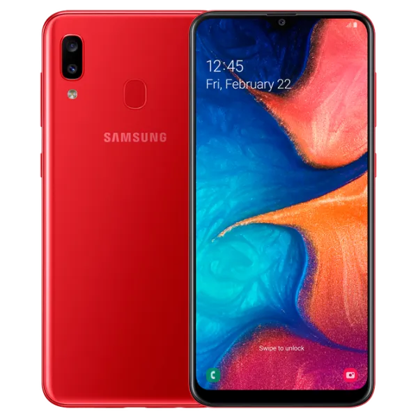 Samsung Galaxy A20 A205 3 ГБ/ 32 ГБ/ Dual SIM/ Красный photo 1 Samsung Galaxy A20 A205 3 ГБ/ 32 ГБ/ Dual SIM/ Красный photo 1