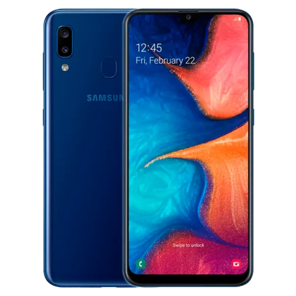 Samsung Galaxy A20 A205 3 GB/ 32 GB/ Dual SIM/ Blue photo 1 Samsung Galaxy A20 A205 3 GB/ 32 GB/ Dual SIM/ Blue photo 1