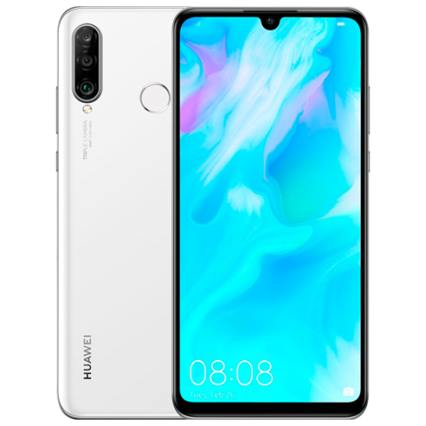 Huawei P30 Lite 4 ГБ/ 128 ГБ/ Dual SIM/ Белый Жемчуг photo 1