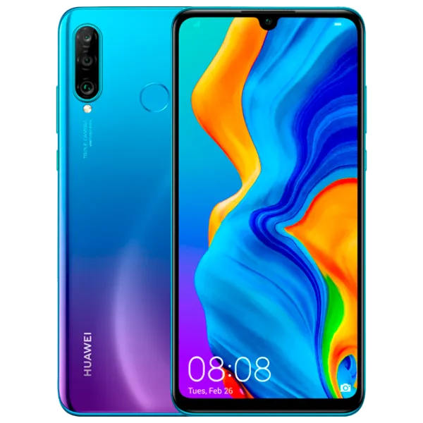 Huawei P30 Lite 4 ГБ/ 128 ГБ/ Dual SIM/ Синий Peacock photo 1