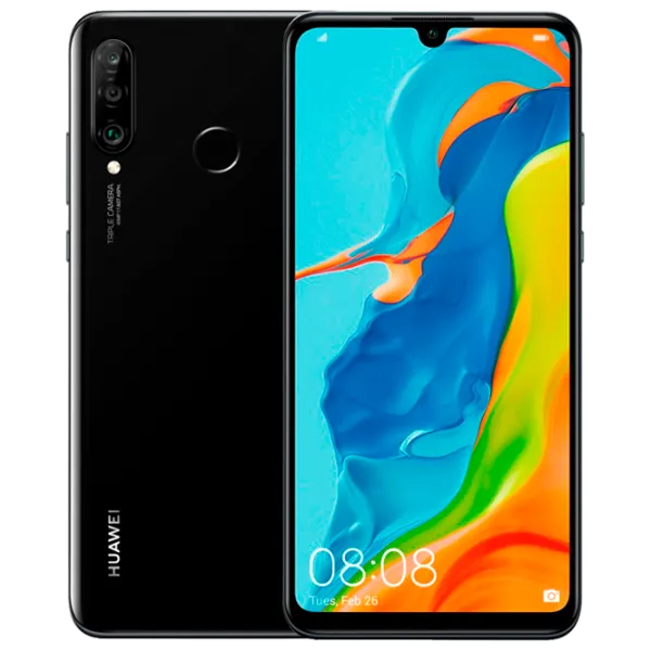 Смартфон Huawei P30 Lite 4 ГБ/ 128 ГБ/ Dual SIM/ Черный Midnight photo 1