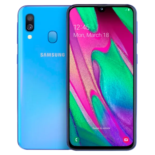 Samsung Galaxy A40 A405 4 GB/ 64 GB/ Dual SIM/ Blue photo 1 Samsung Galaxy A40 A405 4 GB/ 64 GB/ Dual SIM/ Blue photo 1