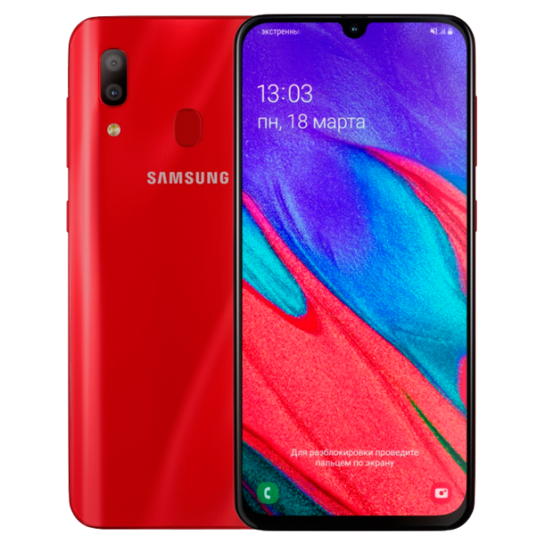 Samsung Galaxy A40 A405 4 ГБ/ 64 ГБ/ Dual SIM/ Красный photo 1 Samsung Galaxy A40 A405 4 ГБ/ 64 ГБ/ Dual SIM/ Красный photo 1