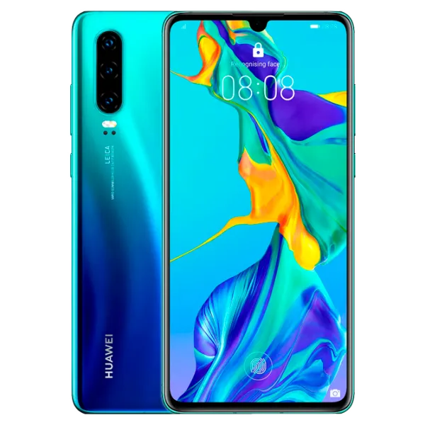 Huawei P30 6 ГБ/ 128 ГБ/ Dual SIM/ Aurora Синий photo 1