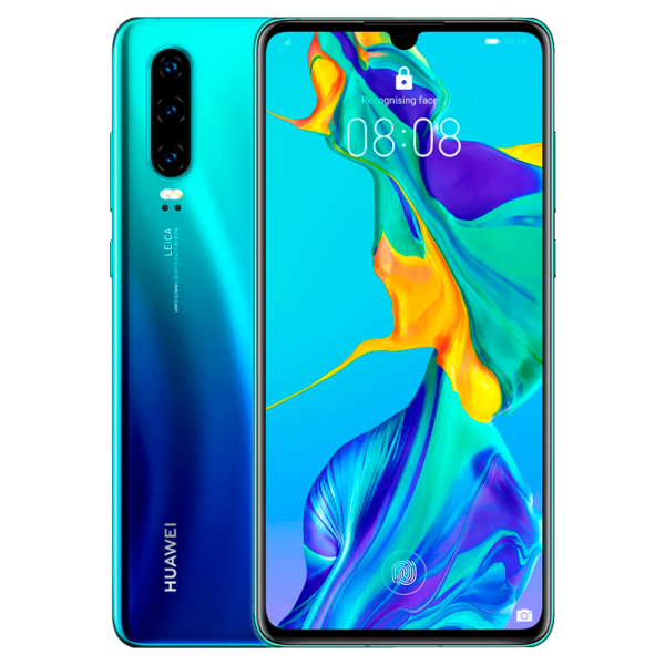 Huawei P30 6 ГБ/ 128 ГБ/ Dual SIM/ Aurora Синий photo 1