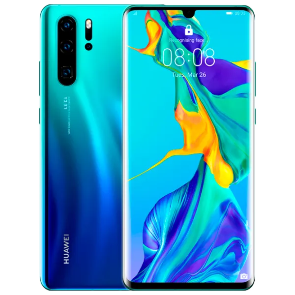 Huawei P30 Pro 8 GB/ 256 GB/ Dual SIM/ Blue Aurora photo 1 Huawei P30 Pro 8 GB/ 256 GB/ Dual SIM/ Blue Aurora photo 1
