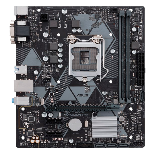 Материнская плата Asus PRIME H310M-K Игровая/ mATX/ Intel H310 photo 1