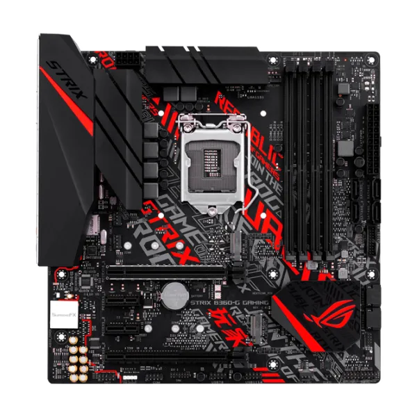 Материнская плата Asus ROG STRIX B360-G GAMING Игровая/ mATX/ Intel B360 photo 1 Материнская плата Asus ROG STRIX B360-G GAMING Игровая/ mATX/ Intel B360 photo 1