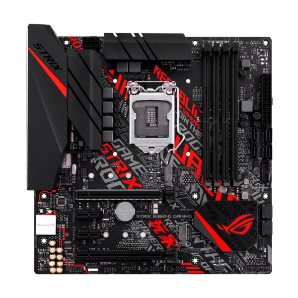 Материнская плата Asus ROG STRIX B360-G GAMING Игровая/ mATX/ Intel B360 photo 1 Материнская плата Asus ROG STRIX B360-G GAMING Игровая/ mATX/ Intel B360 photo 1