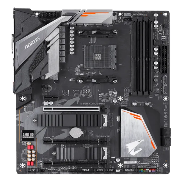 Материнская плата Gigabyte B450 AORUS PRO Игровая/ ATX/ AMD B450 photo 1