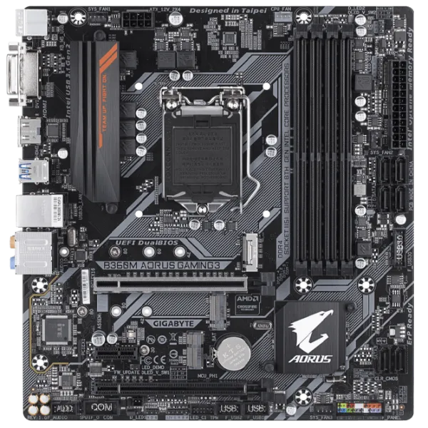 Placă de bază Gigabyte B360M AORUS GAMING 3 mATX/ Intel B360 photo 1