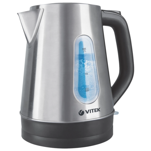 Электрочайник Vitek VT-7038 1.7л / Скрытый / Нержавеющая сталь photo 1