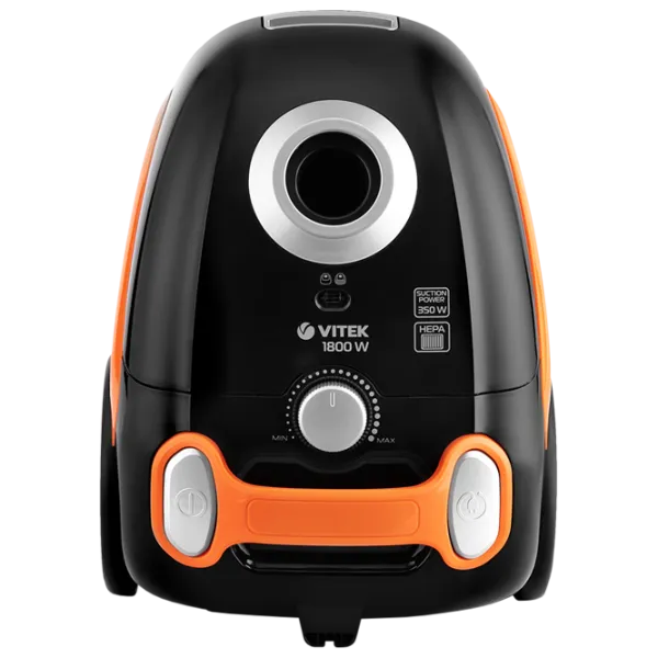 Пылесос Vitek VT-8112 1800 Вт/ Оранжевый Черный photo 1 Пылесос Vitek VT-8112 1800 Вт/ Оранжевый Черный photo 1