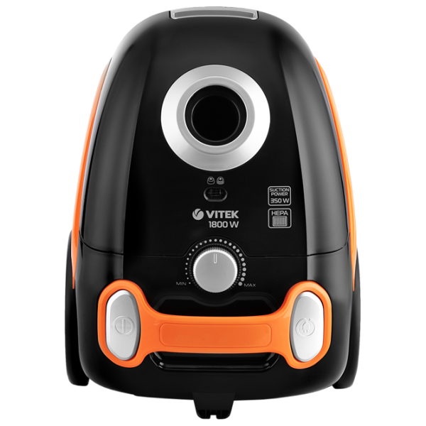 Пылесос Vitek VT-8112 1800 Вт/ Оранжевый Черный photo 1 Пылесос Vitek VT-8112 1800 Вт/ Оранжевый Черный photo 1