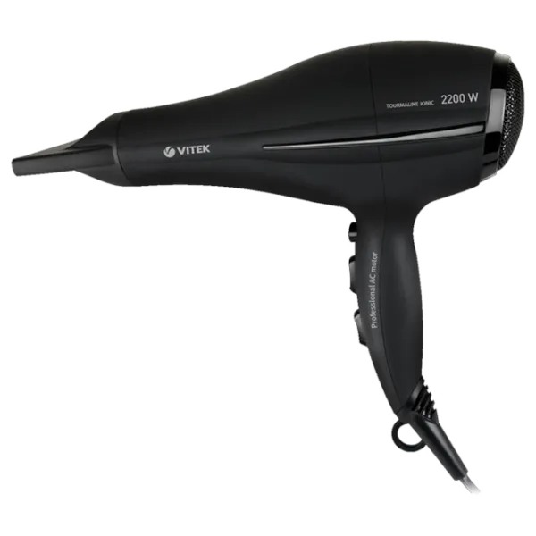 Uscător de păr Vitek VT-8202 2200 W / Black photo 1