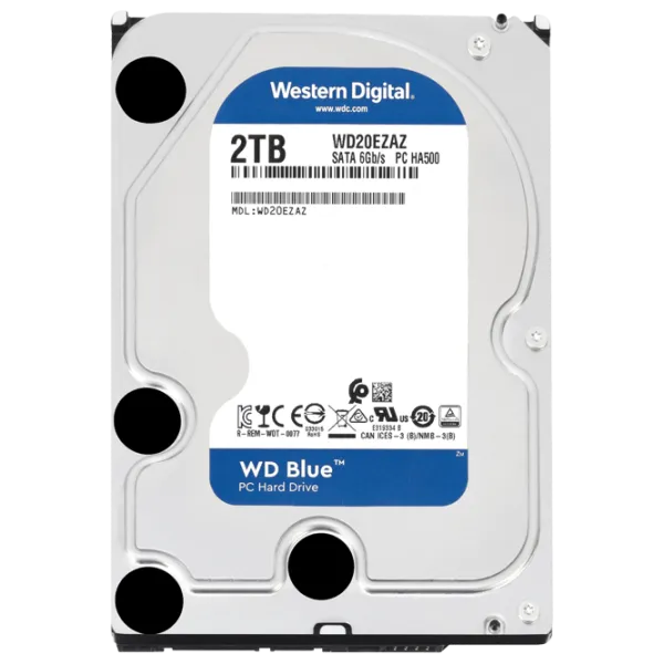 HDD Western Digital Caviar Blue 2 ТБ WD20EZRZ/ Серый photo 1